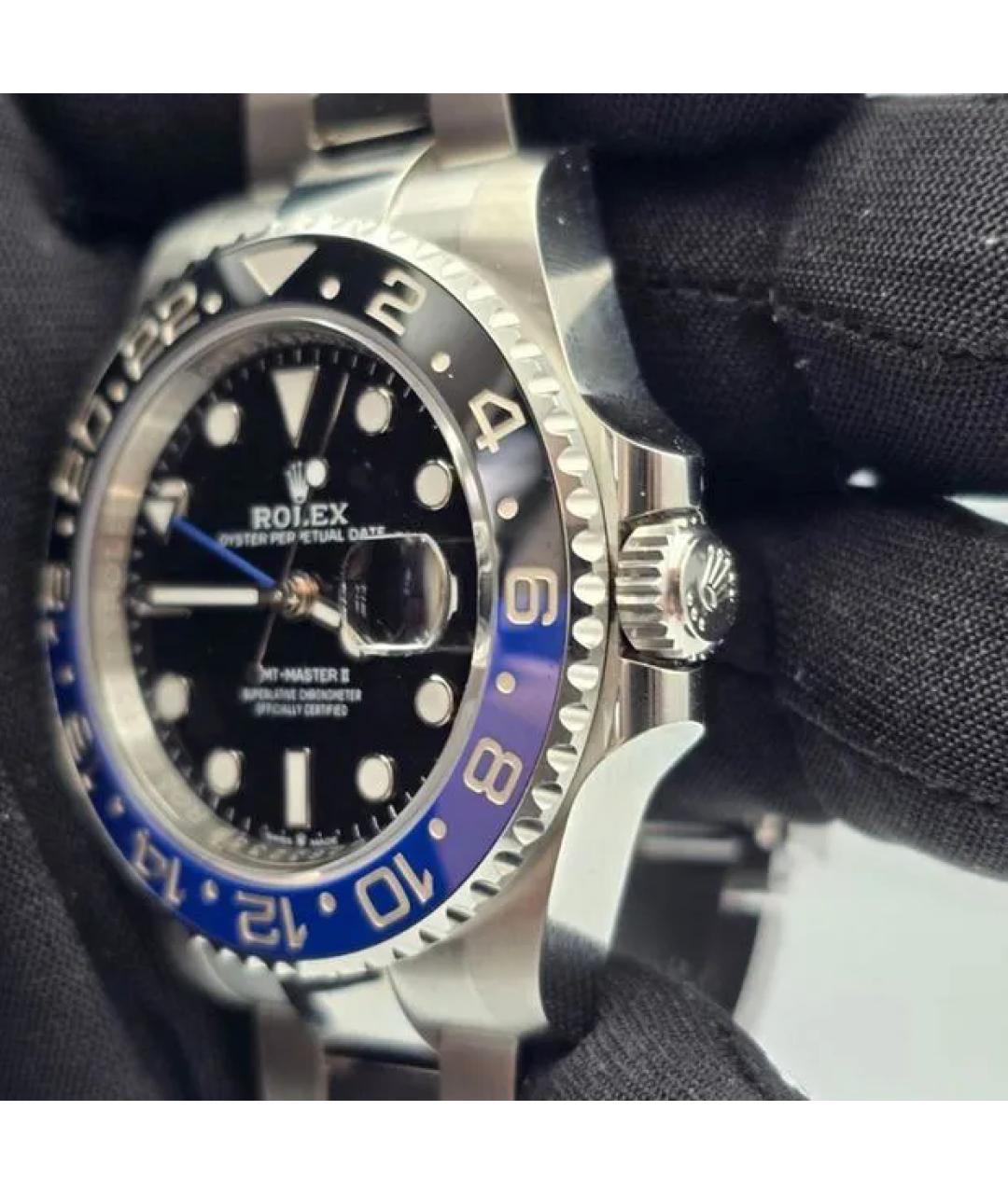 ROLEX Черные часы, фото 4
