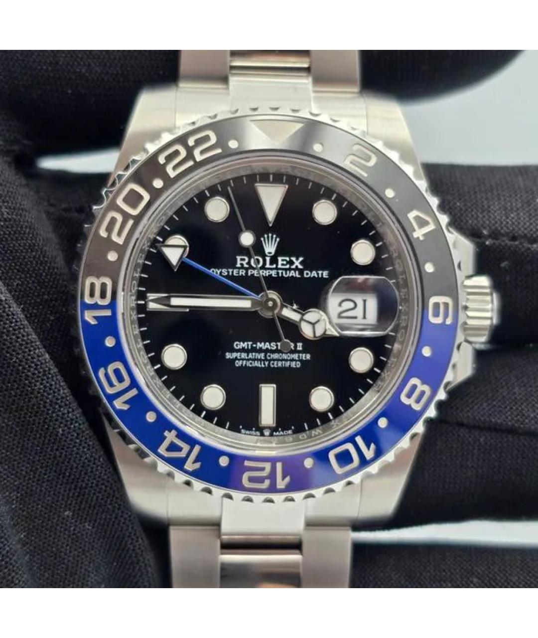 ROLEX Черные часы, фото 2