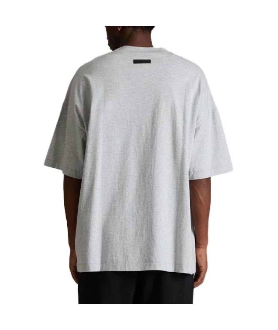 FEAR OF GOD ESSENTIALS Хлопковая футболка, фото 3