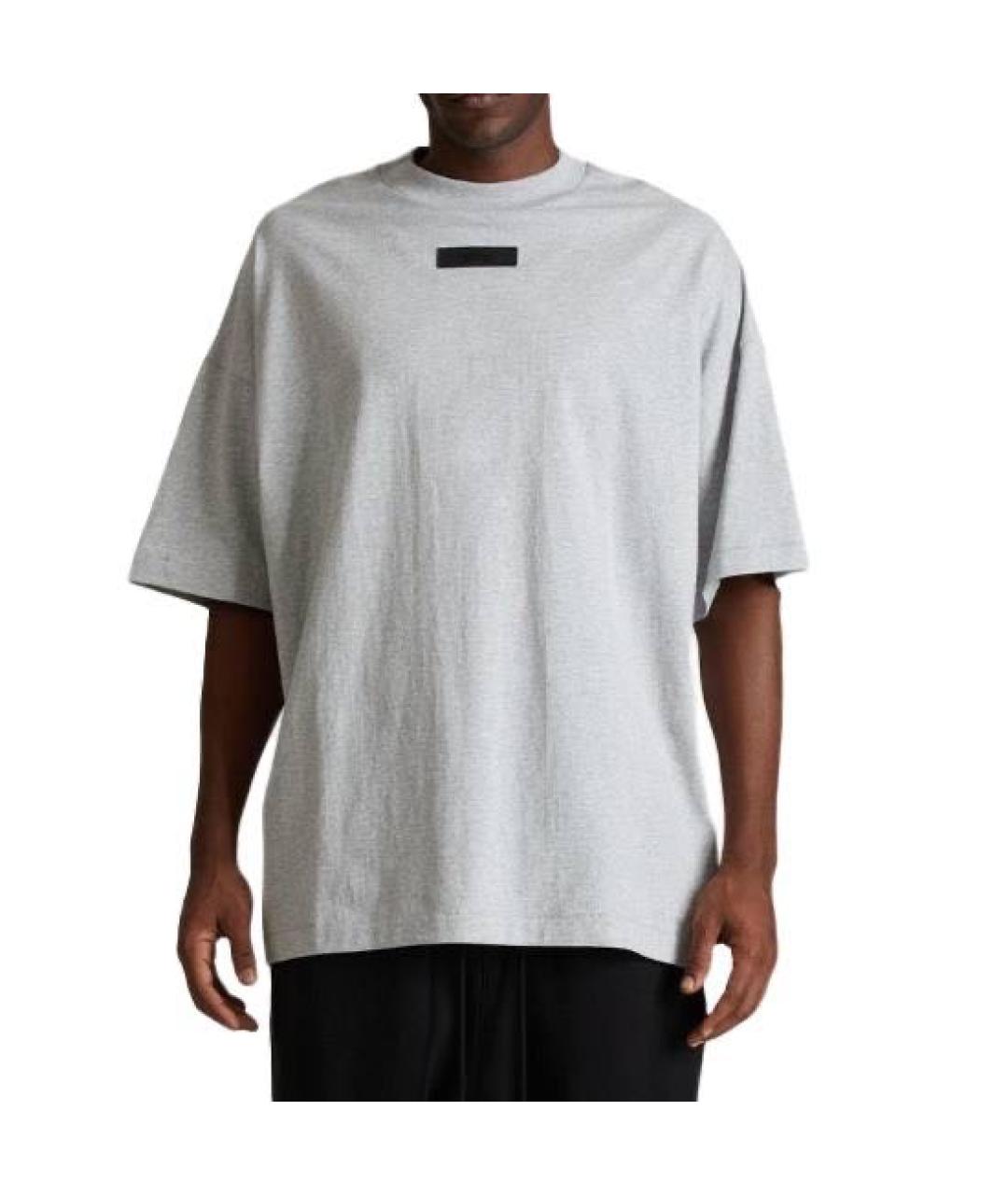 FEAR OF GOD ESSENTIALS Хлопковая футболка, фото 2