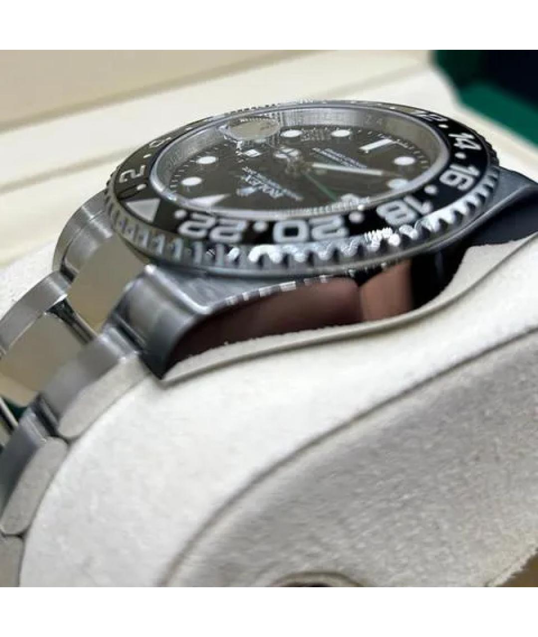 ROLEX Черные часы, фото 4