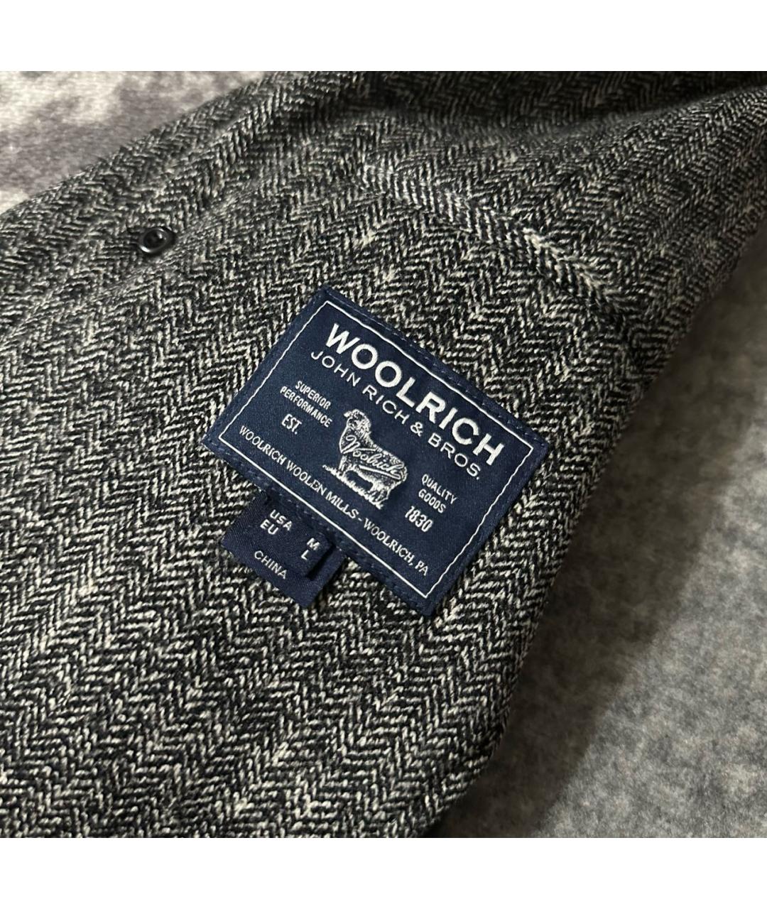 WOOLRICH Серый полиэстеровый пиджак, фото 5