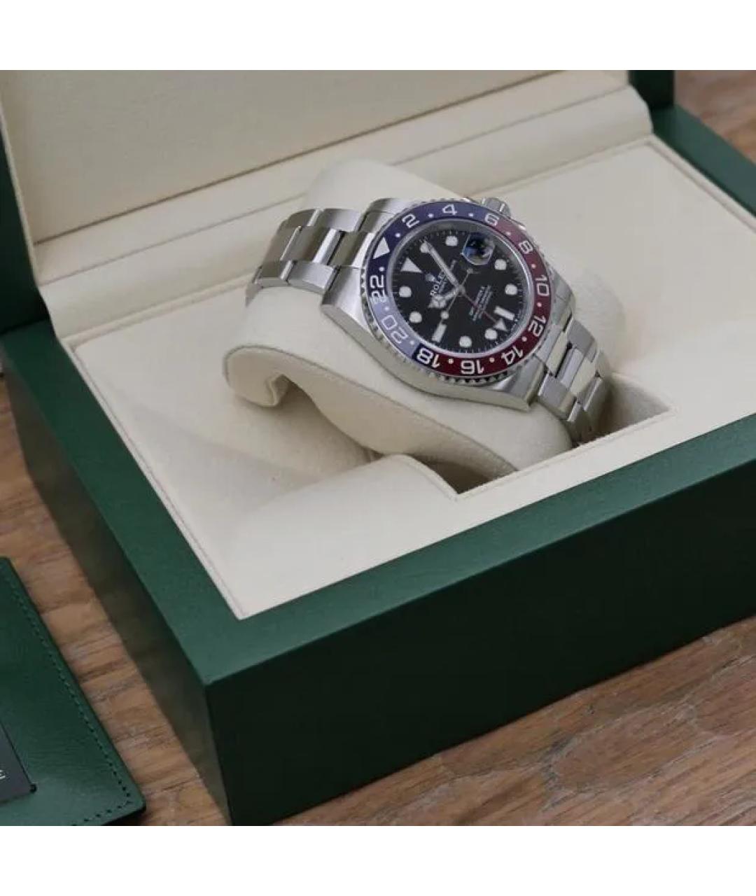 ROLEX Черные часы, фото 3