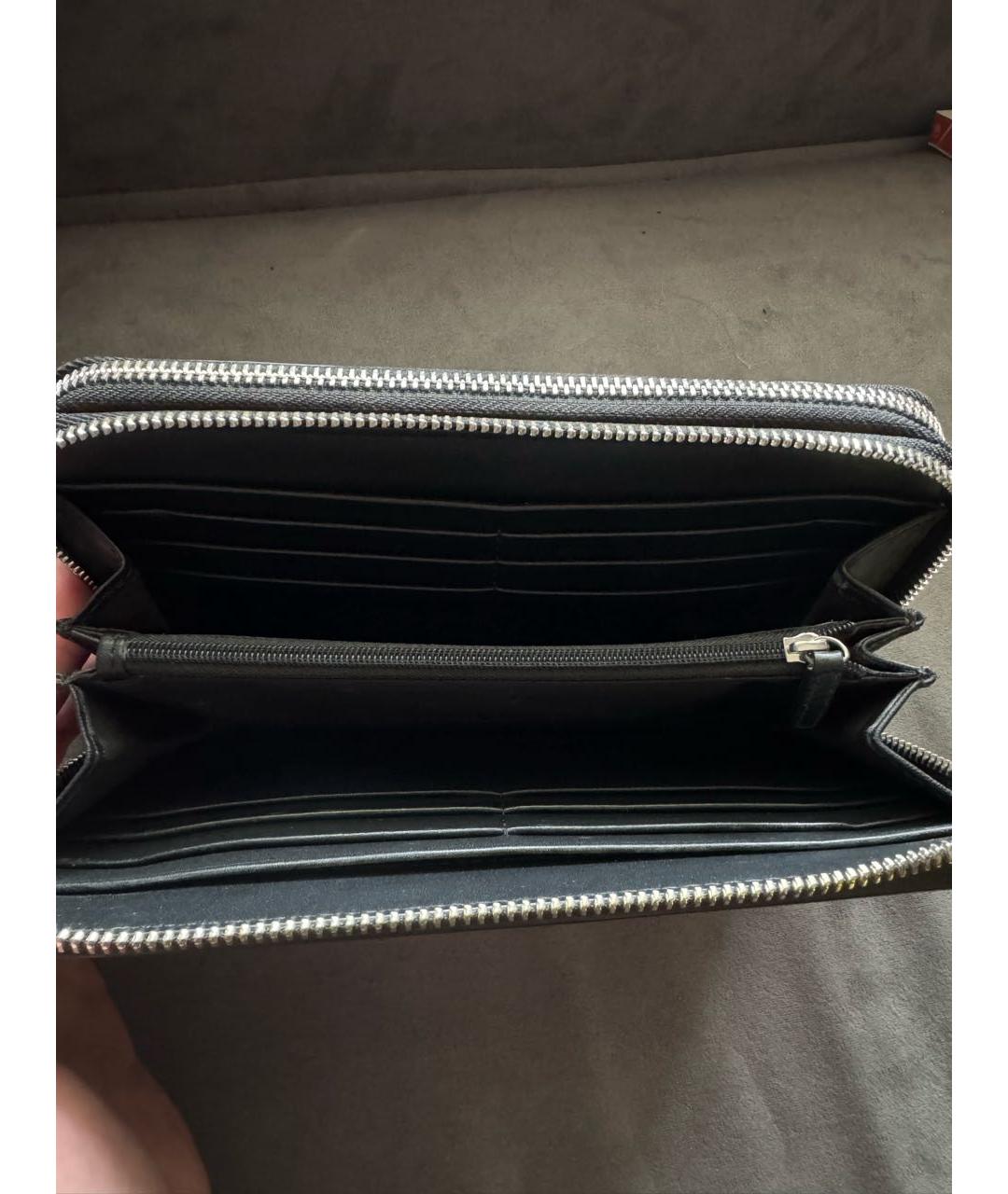 MICHAEL KORS Антрацитовый кошелек, фото 4