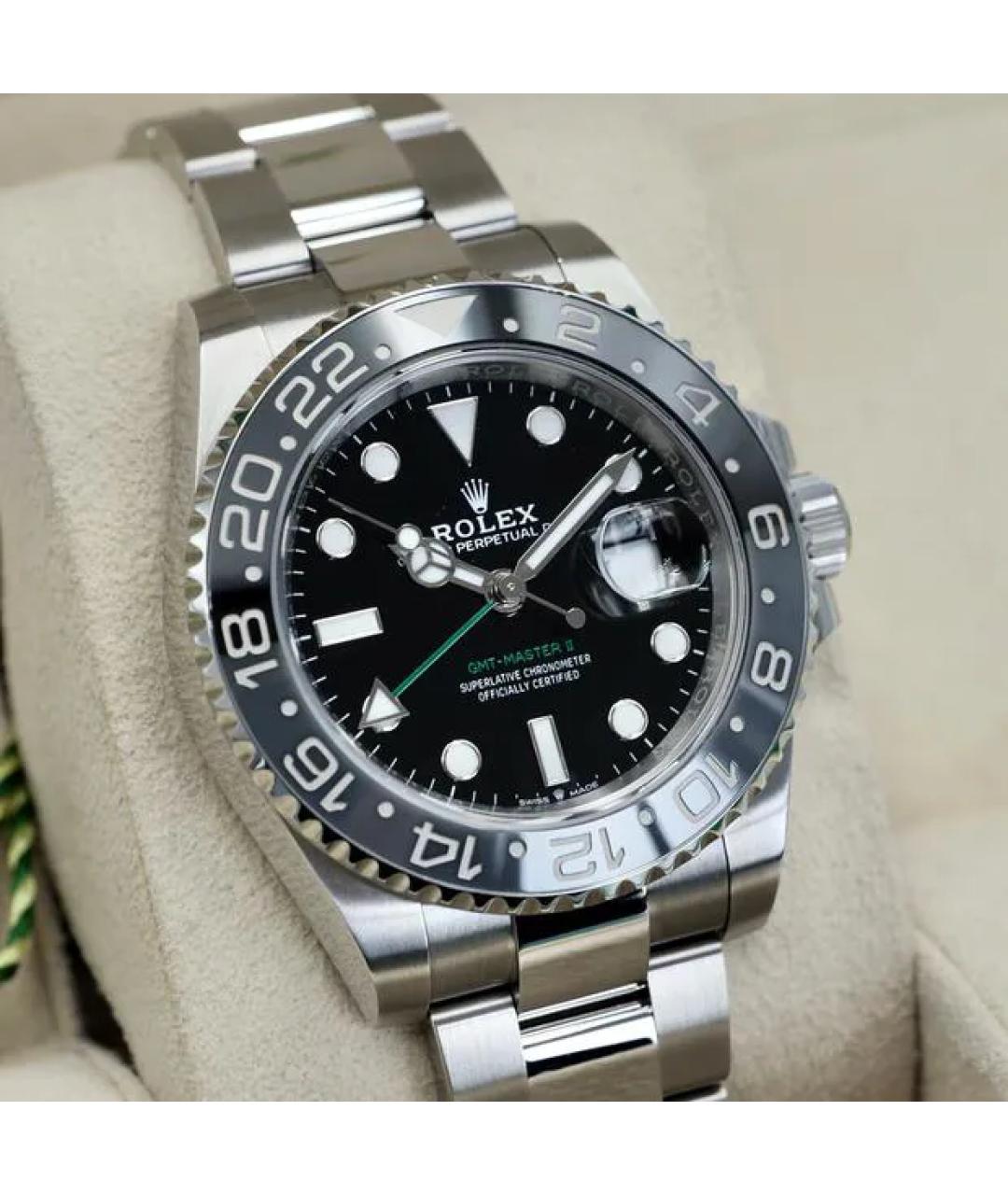 ROLEX Черные часы, фото 3