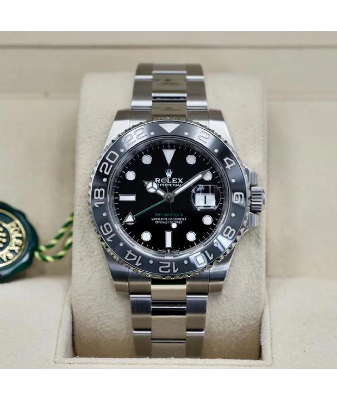 ROLEX Черные часы, фото 9