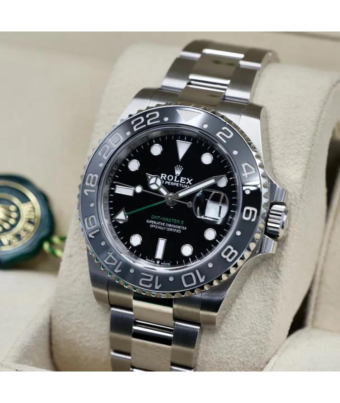 ROLEX Черные часы, фото 2