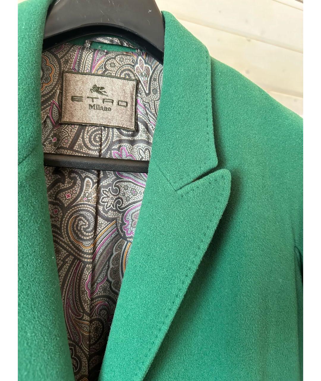 ETRO Зеленые пальто, фото 3
