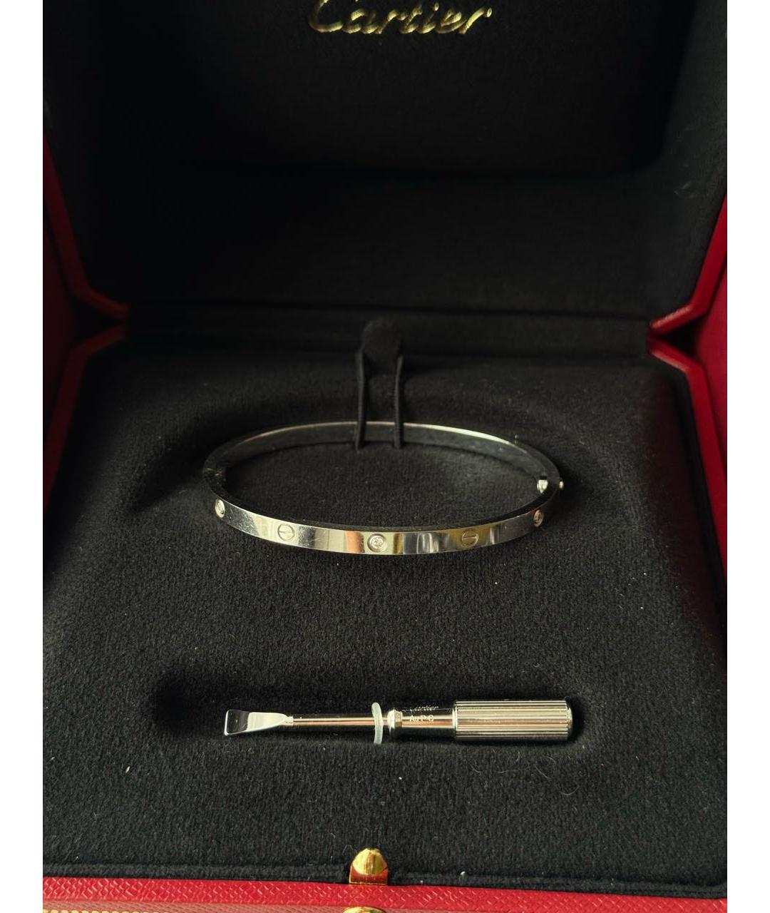 CARTIER Браслет из белого золота, фото 3