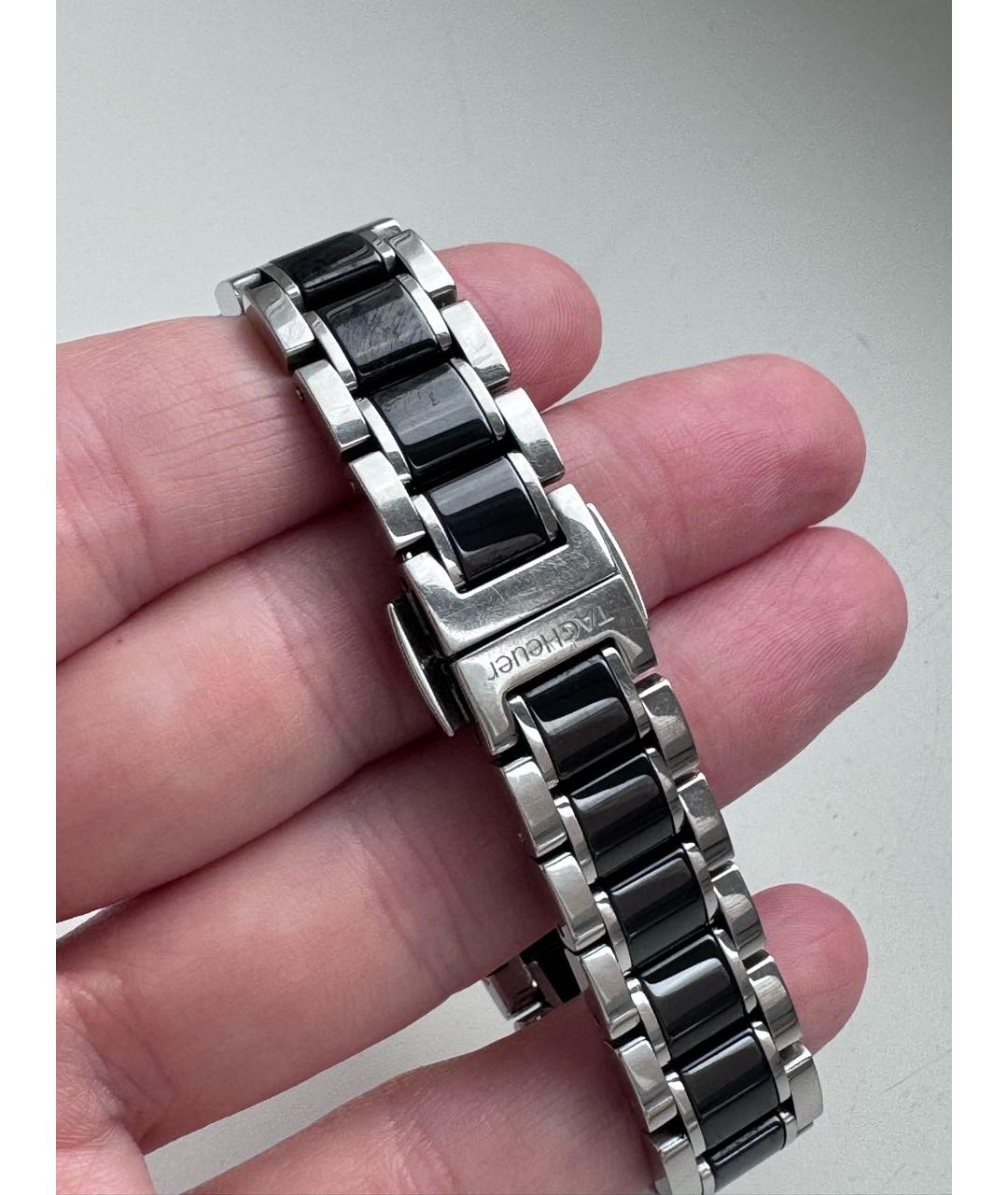 TAG HEUER Серебряные часы, фото 4