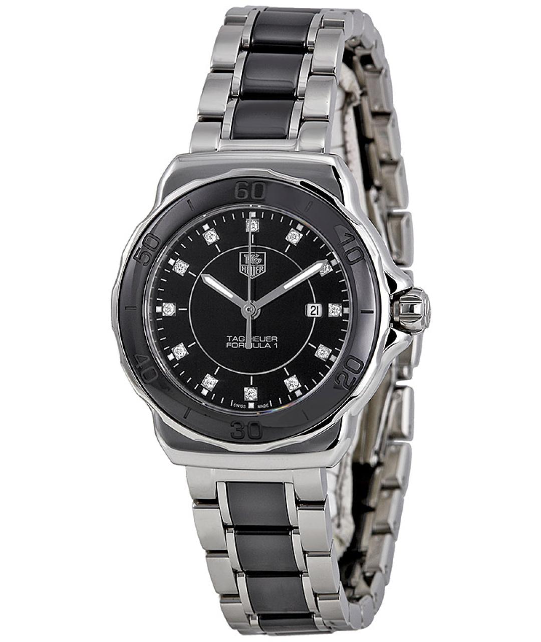 TAG HEUER Серебряные часы, фото 1
