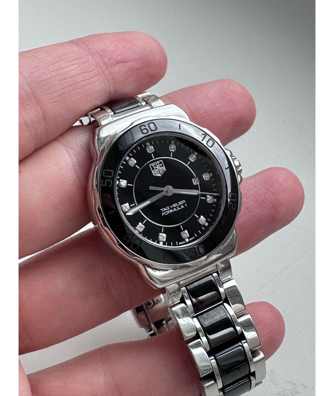 TAG HEUER Серебряные часы, фото 2