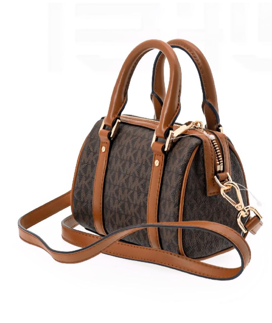 MICHAEL KORS Коричневая сумка с короткими ручками, фото 4