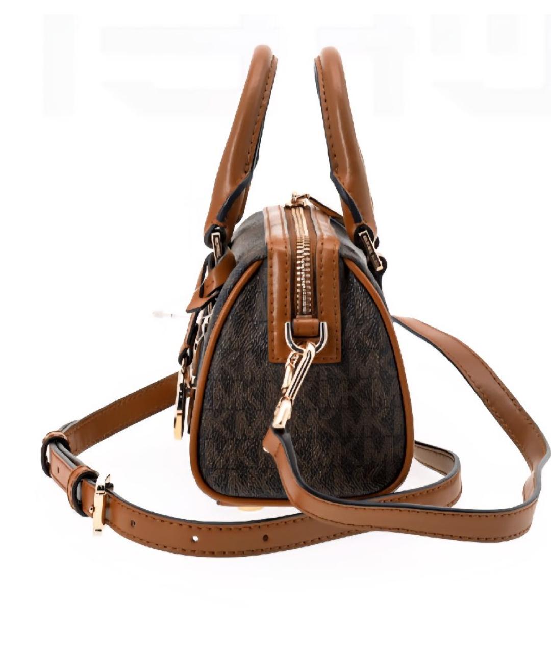MICHAEL KORS Коричневая сумка с короткими ручками, фото 3