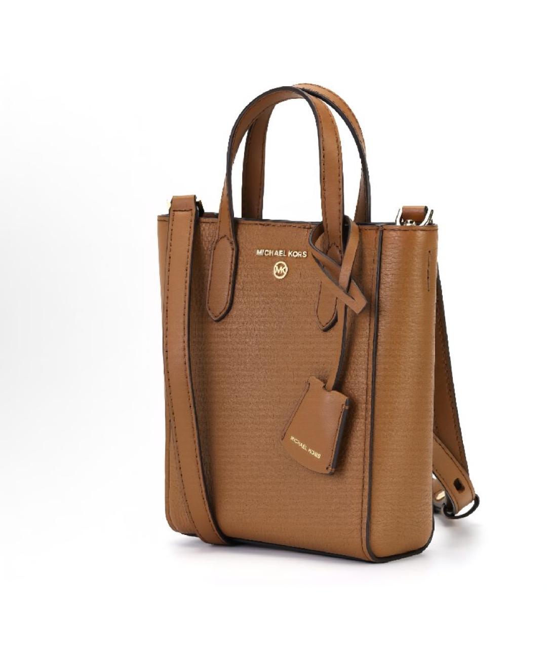 MICHAEL KORS Коричневая сумка с короткими ручками, фото 2