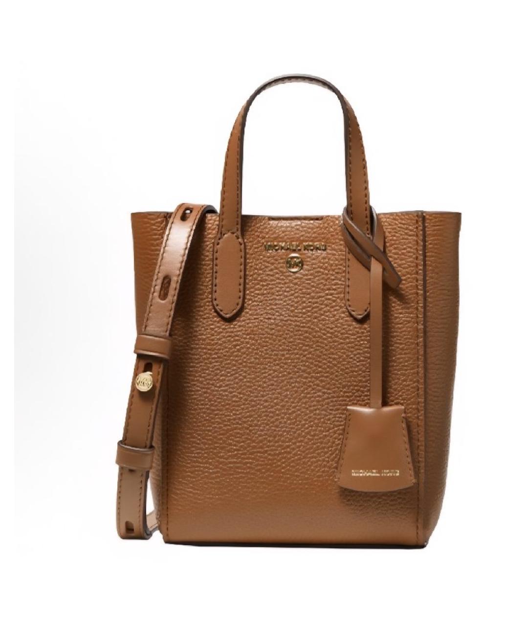 MICHAEL KORS Коричневая сумка с короткими ручками, фото 6