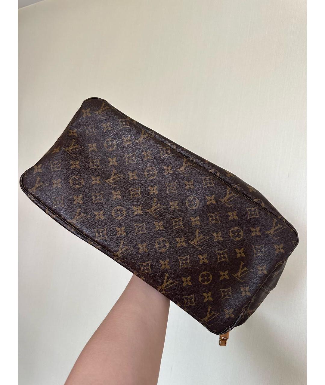 LOUIS VUITTON Коричневая сумка тоут, фото 4