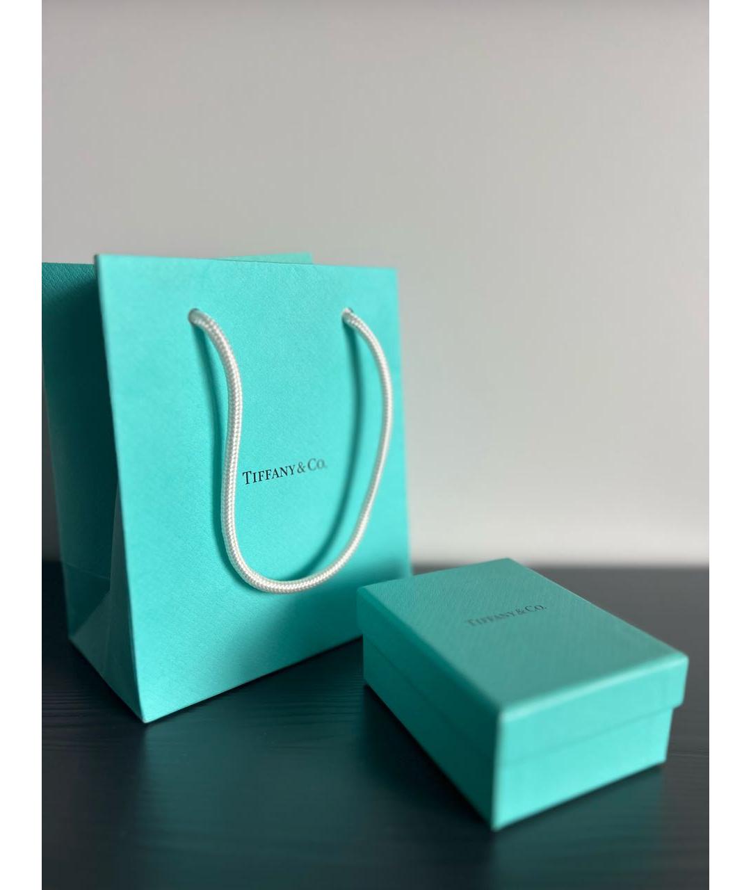 TIFFANY&CO Синяя подвеска из белого золота, фото 6