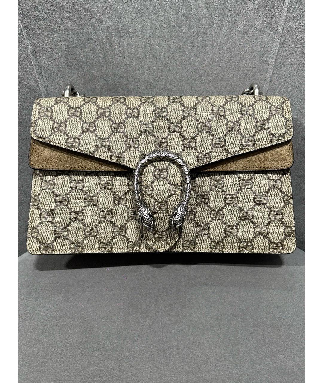 GUCCI Коричневая сумка через плечо, фото 2