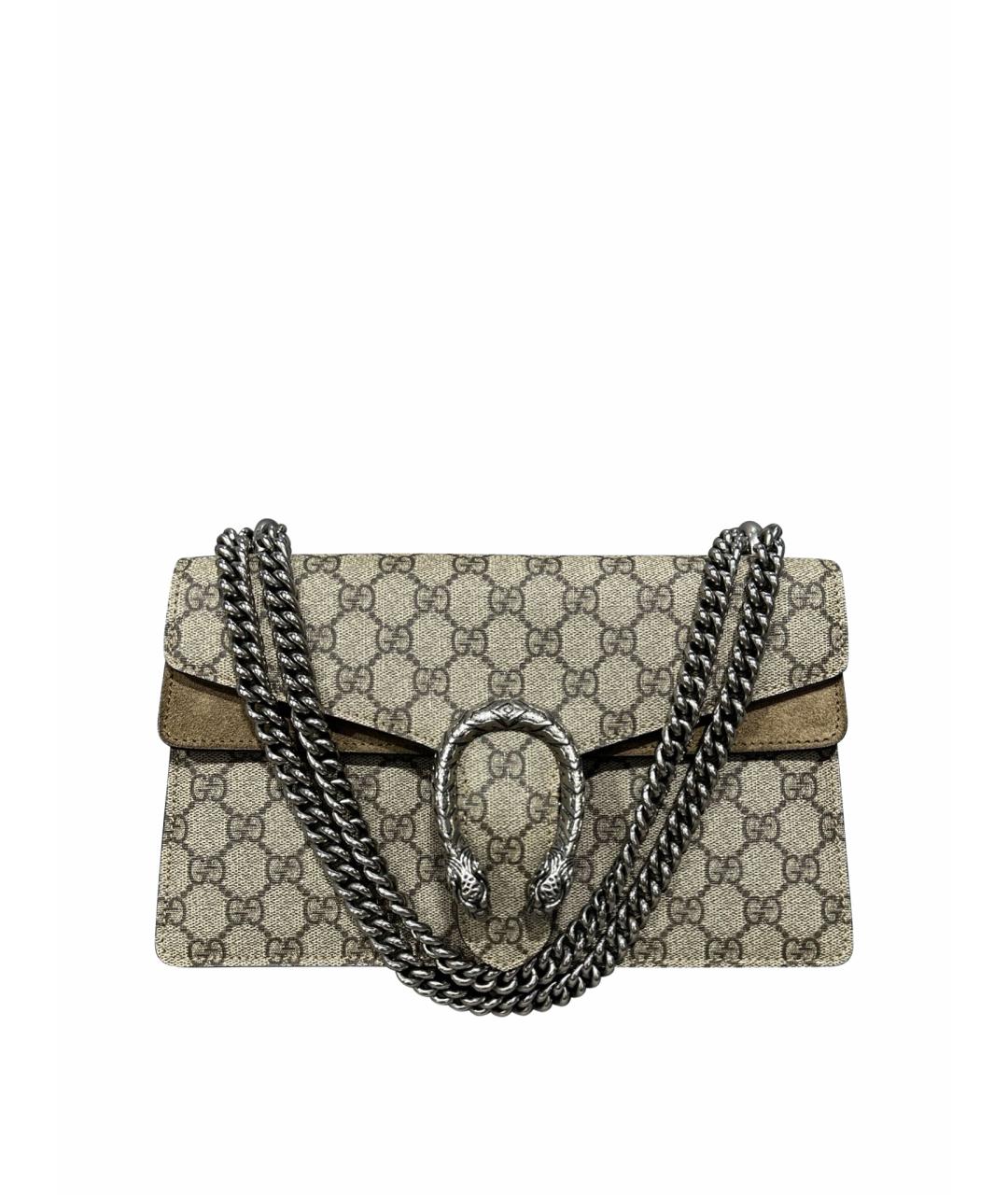 GUCCI Коричневая сумка через плечо, фото 1
