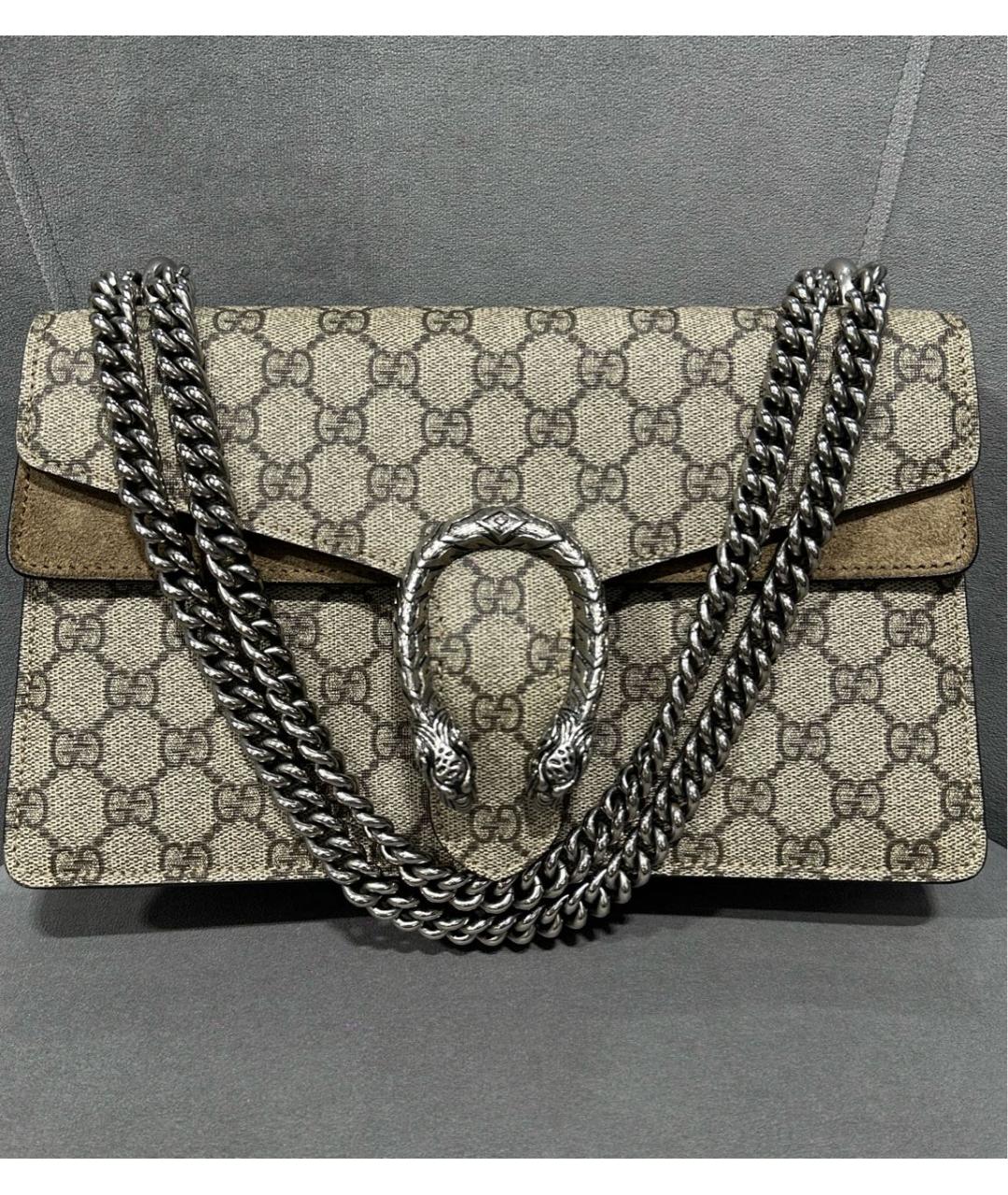 GUCCI Коричневая сумка через плечо, фото 8
