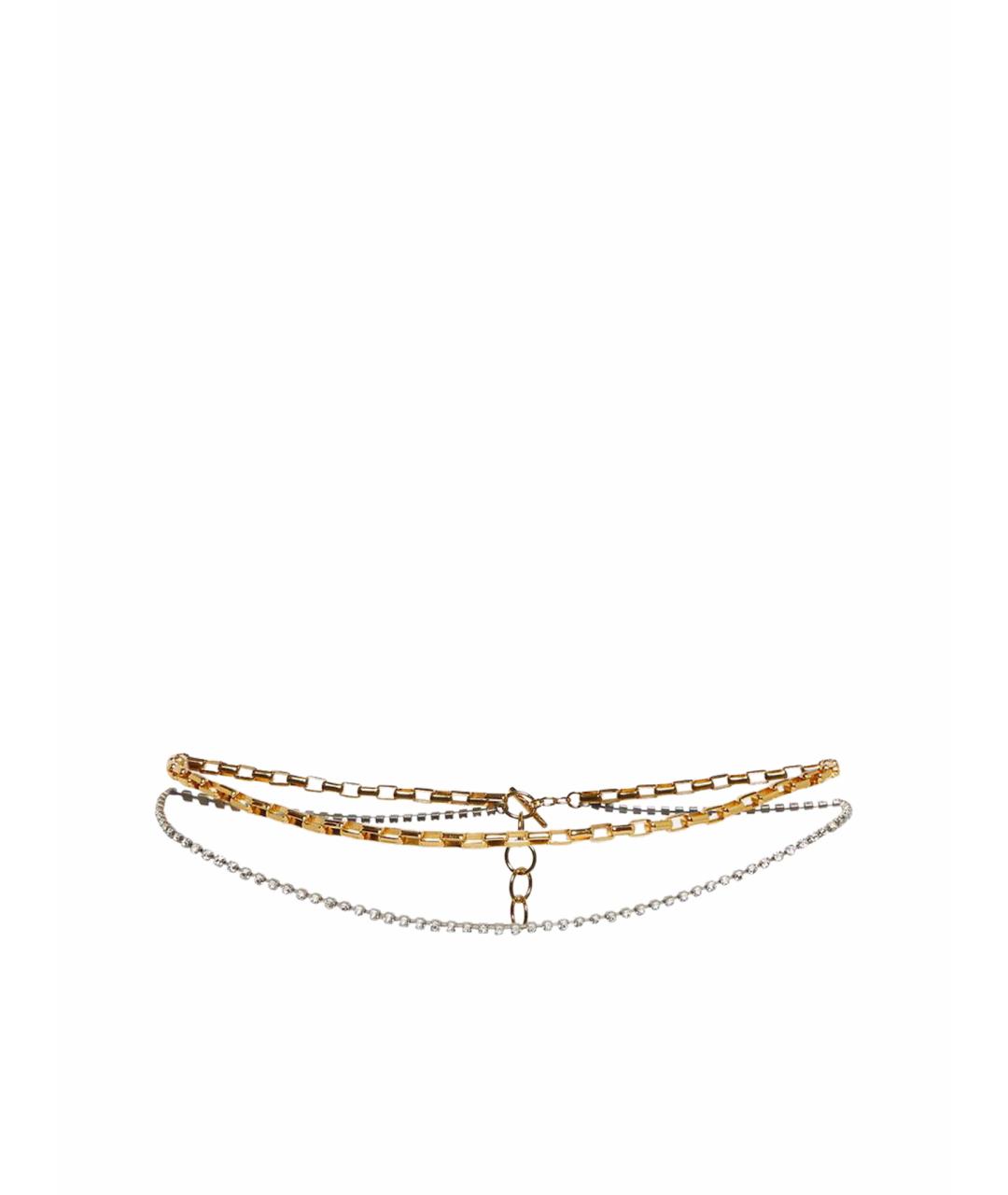 SAINT LAURENT Золотой ремень, фото 1