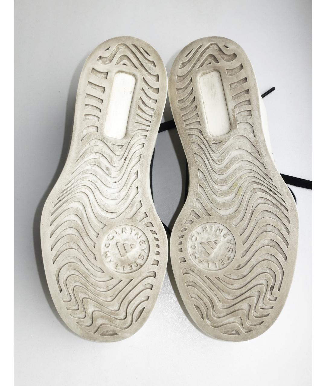 ADIDAS BY STELLA MCCARTNEY Черные текстильные кеды, фото 8