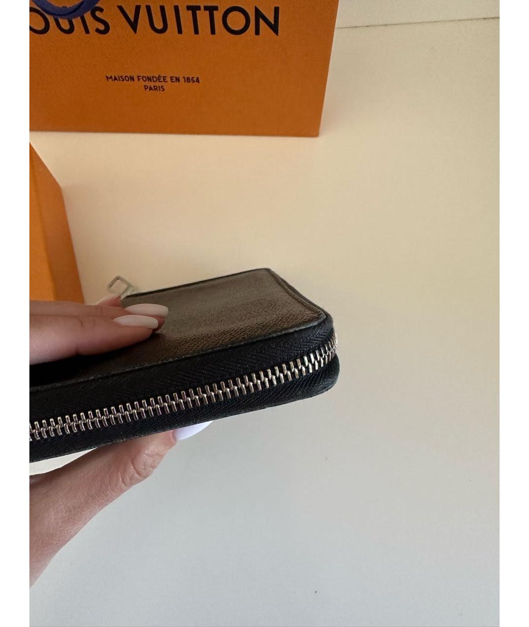 LOUIS VUITTON Серый кошелек, фото 4
