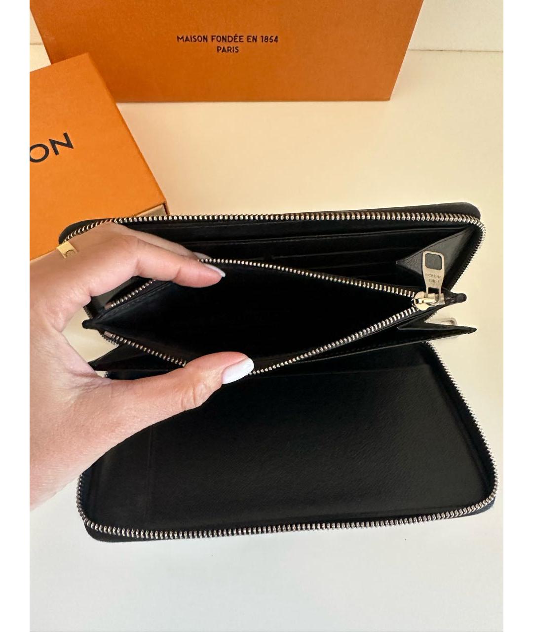 LOUIS VUITTON Серый кошелек, фото 3