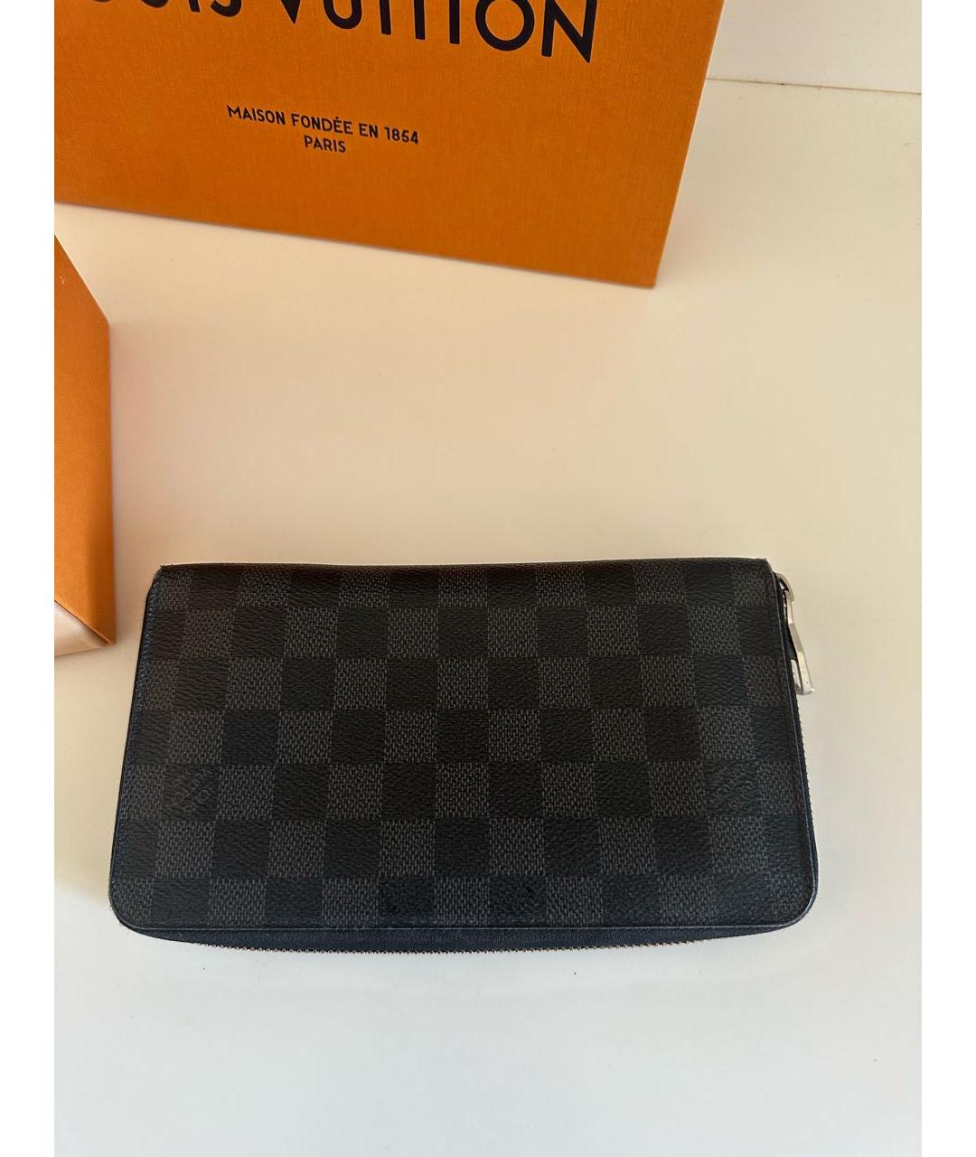LOUIS VUITTON Серый кошелек, фото 9