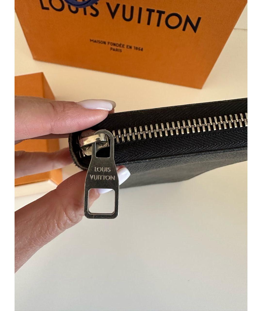 LOUIS VUITTON Серый кошелек, фото 7