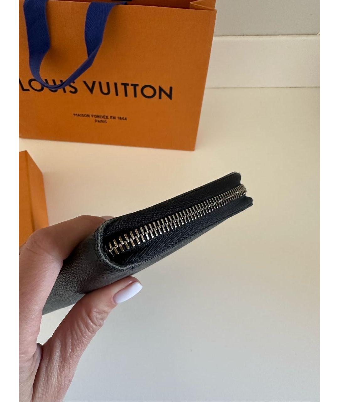 LOUIS VUITTON Серый кошелек, фото 8