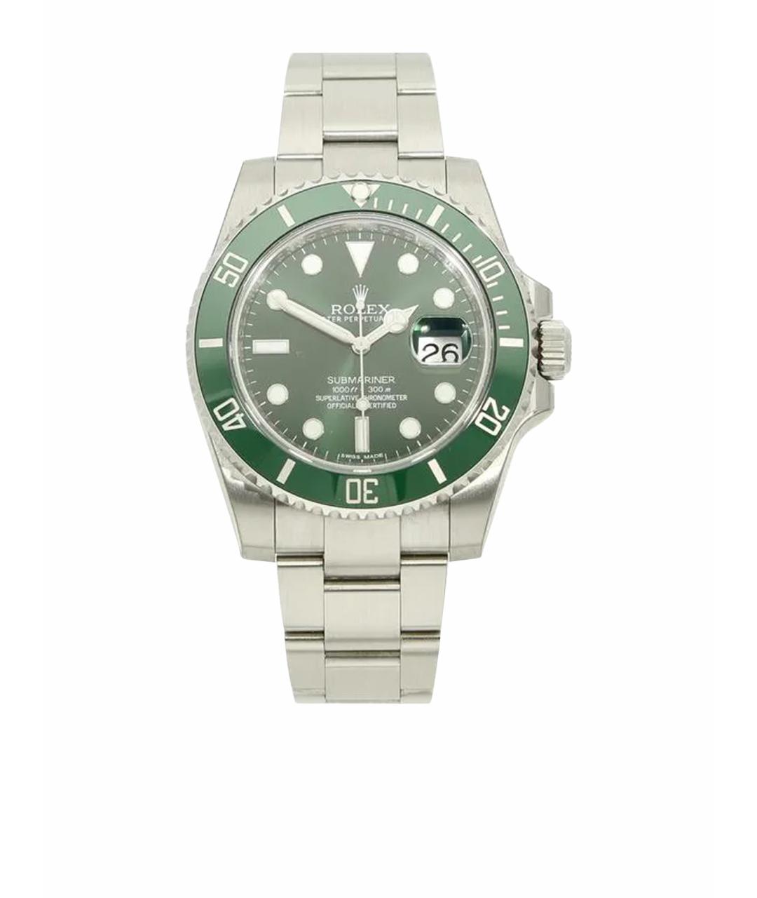 ROLEX Зеленые часы, фото 1