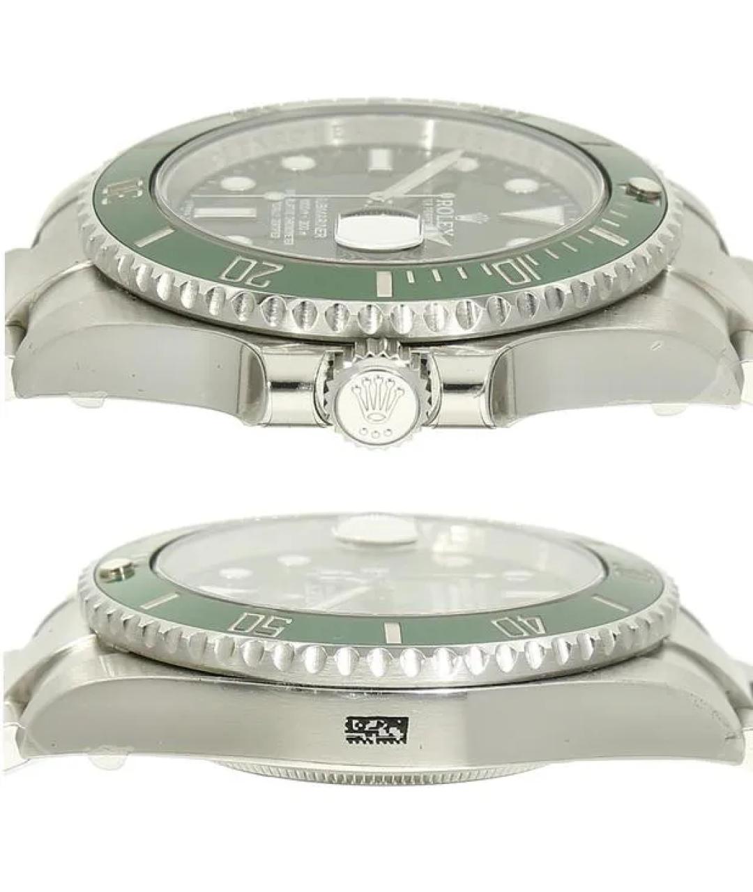 ROLEX Зеленые часы, фото 3