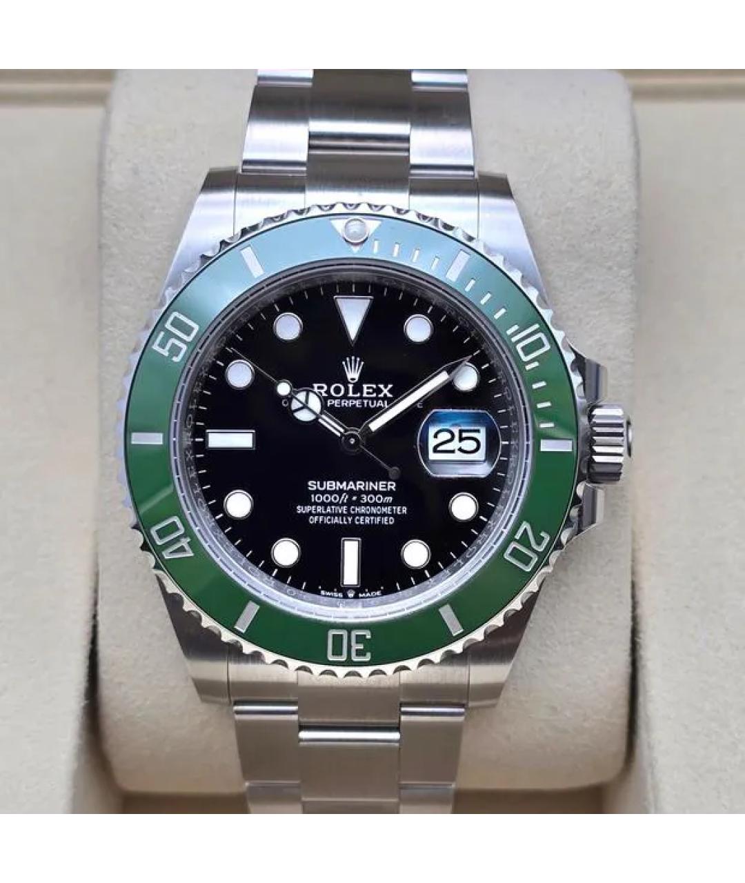 ROLEX Черные часы, фото 8