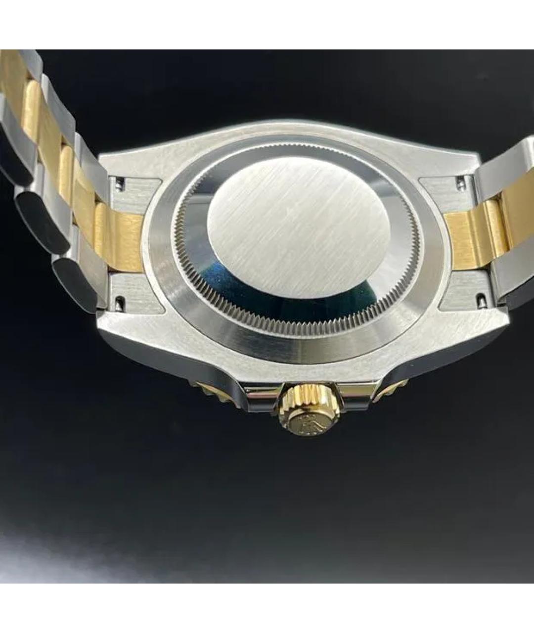 ROLEX Синие часы из желтого золота, фото 7