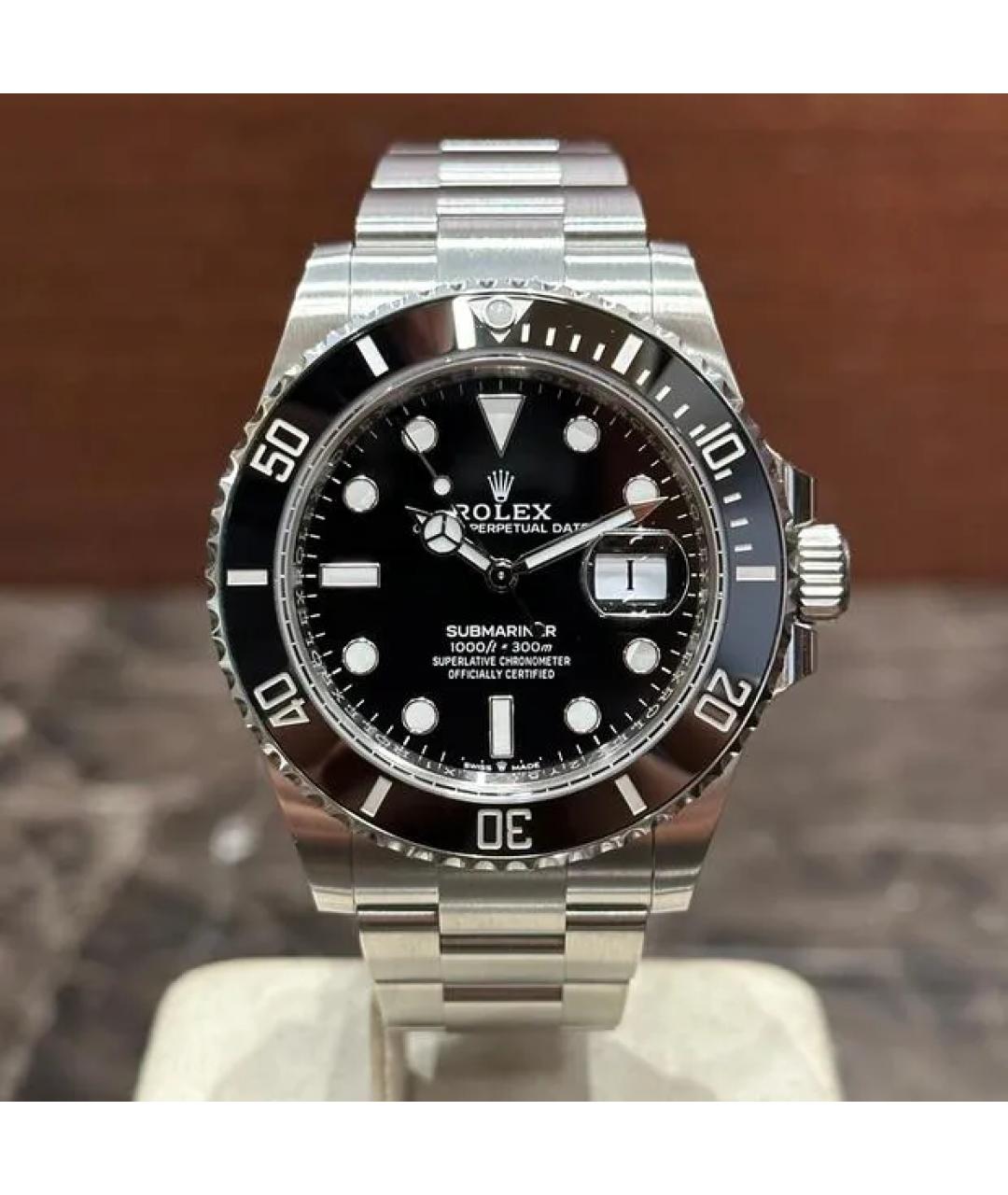 ROLEX Черные часы, фото 7