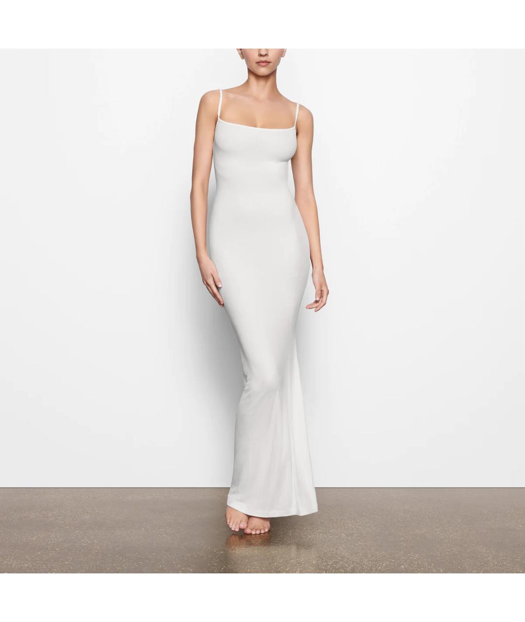 SKIMS Белое вечернее платье, фото 2