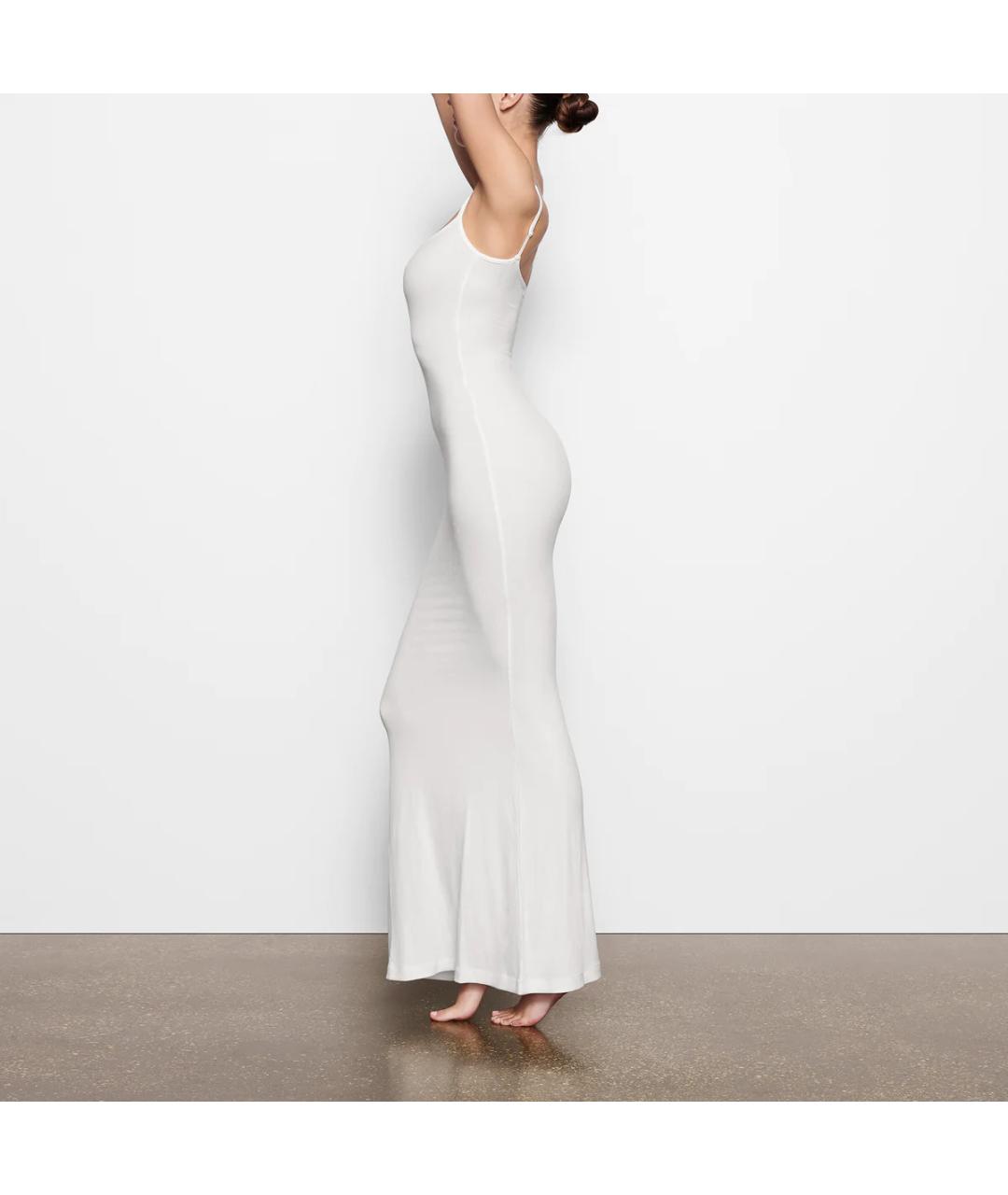 SKIMS Белое вечернее платье, фото 4