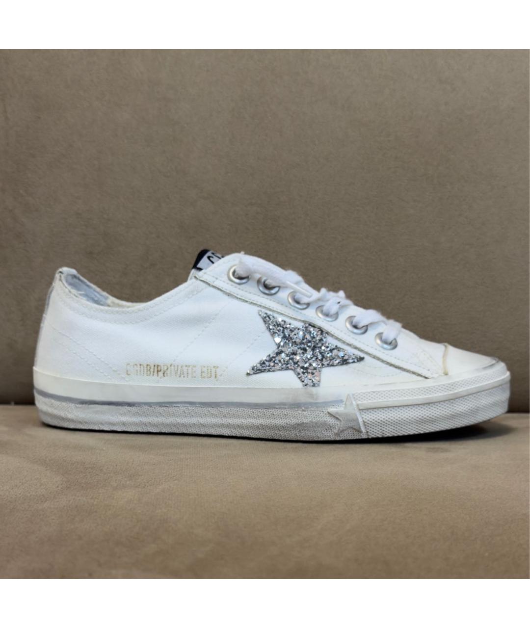 GOLDEN GOOSE DELUXE BRAND Белые кожаные кеды, фото 9