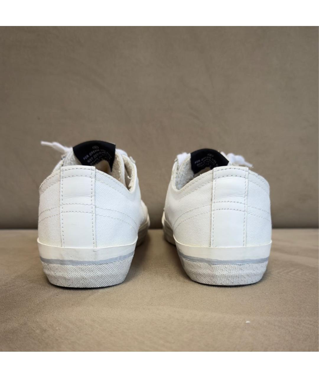 GOLDEN GOOSE DELUXE BRAND Белые кожаные кеды, фото 4
