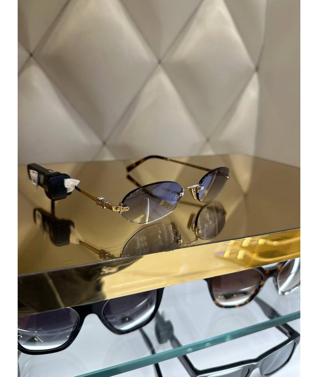 MIU MIU Металлические солнцезащитные очки, фото 2