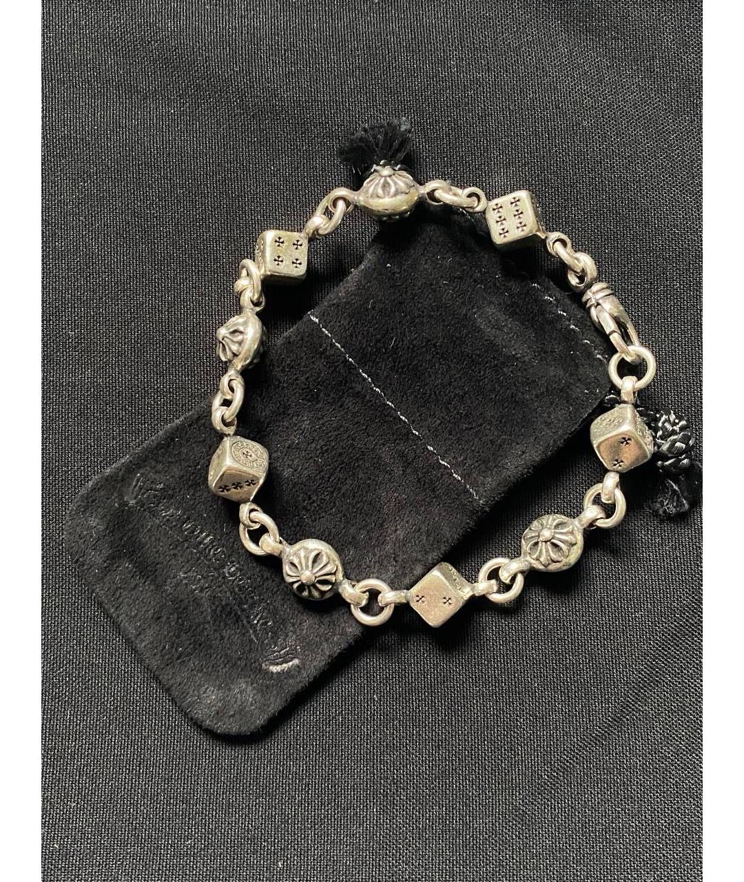 CHROME HEARTS Серебрянный серебряный браслет, фото 7