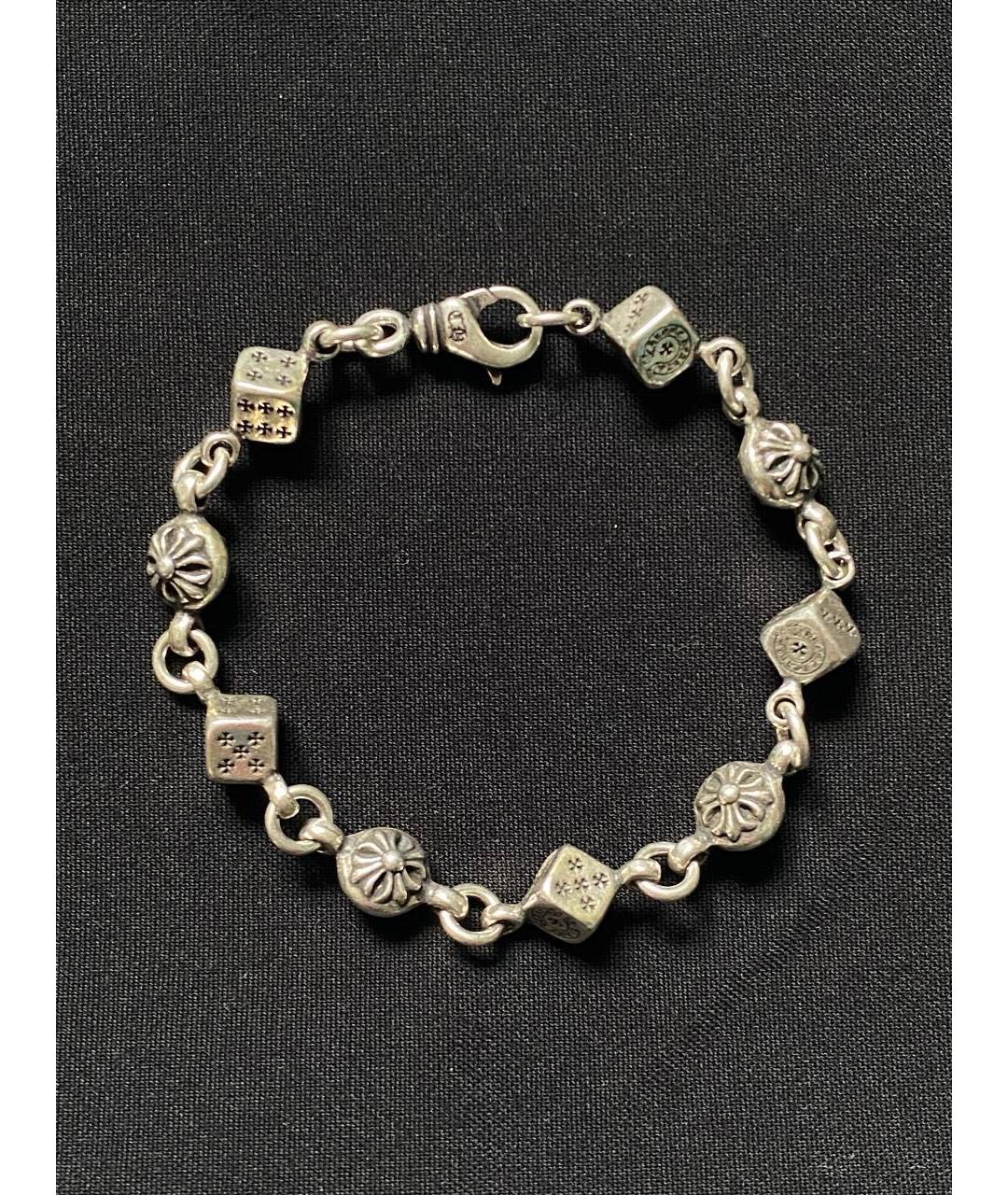 CHROME HEARTS Серебрянный серебряный браслет, фото 8