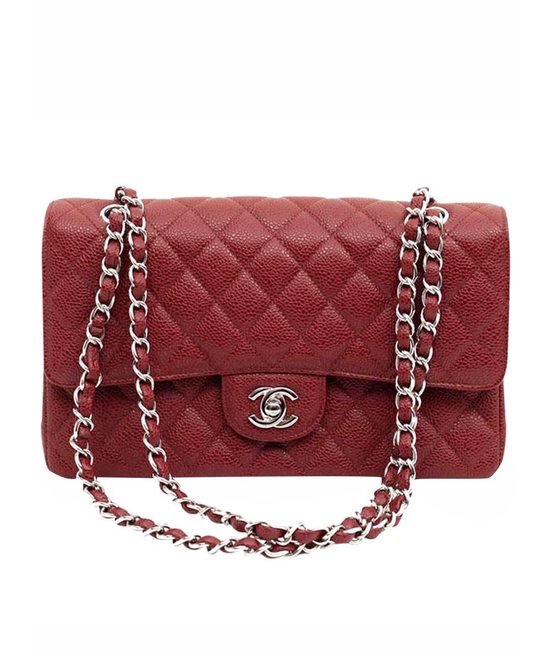 CHANEL Коричневая кожаная сумка через плечо, фото 1