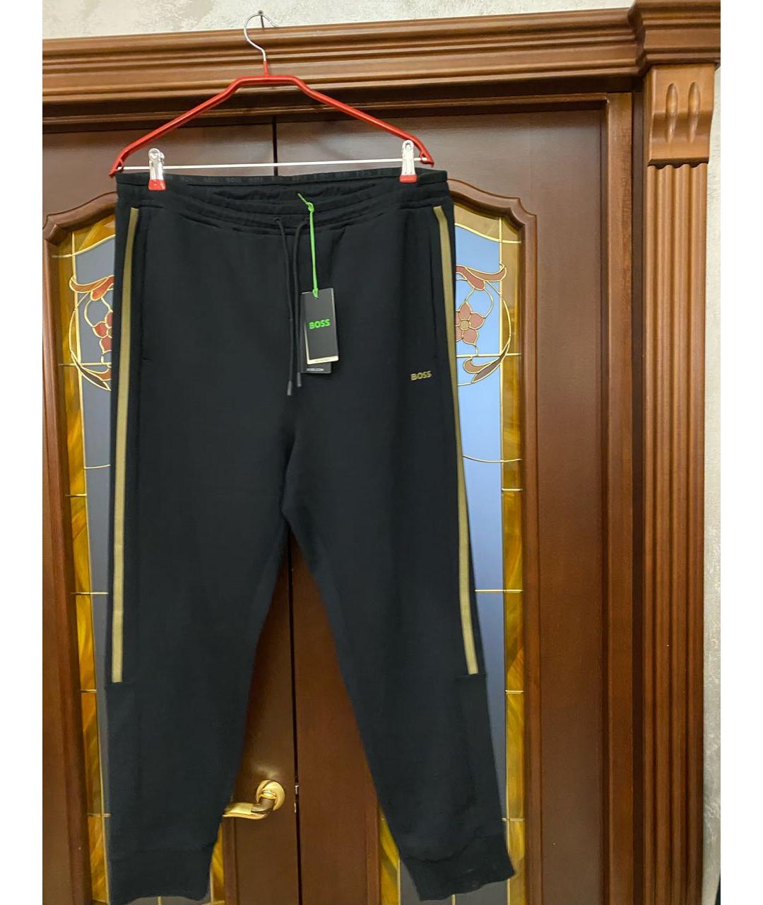 HUGO BOSS Черный хлопковый спортивный костюм, фото 5