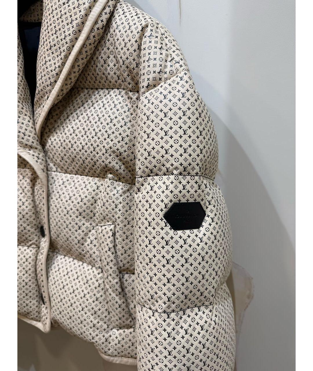 LOUIS VUITTON Бежевый пуховик, фото 5