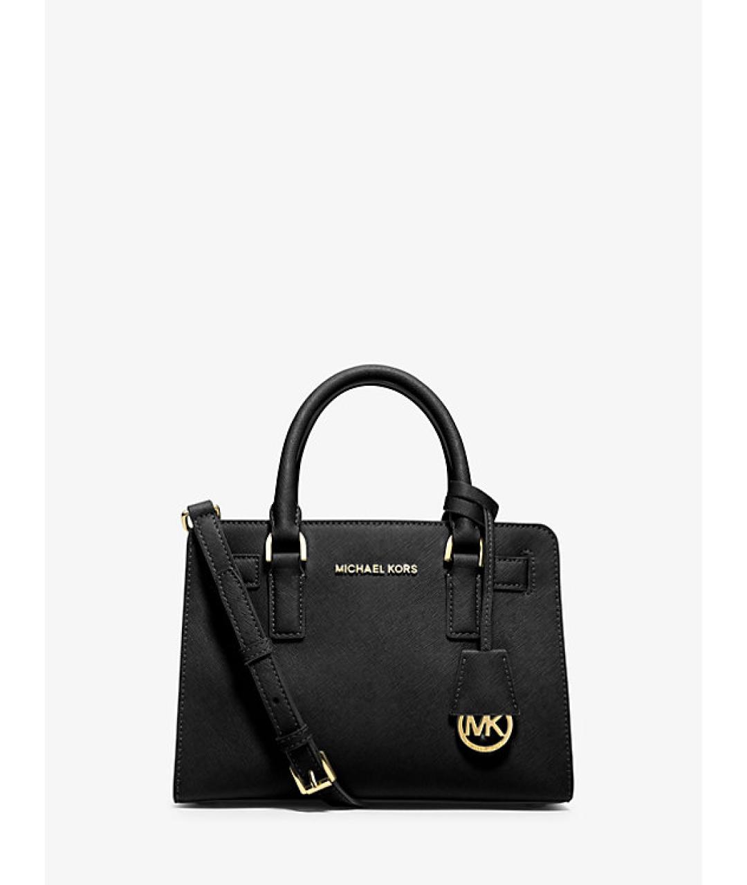 MICHAEL KORS Черная сумка с короткими ручками, фото 6