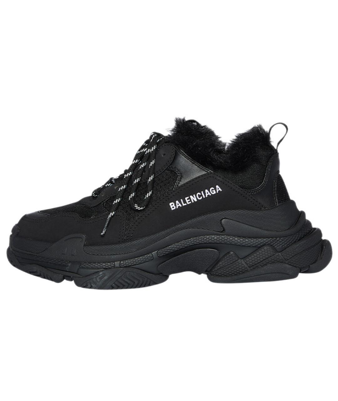 BALENCIAGA Черные кроссовки, фото 8