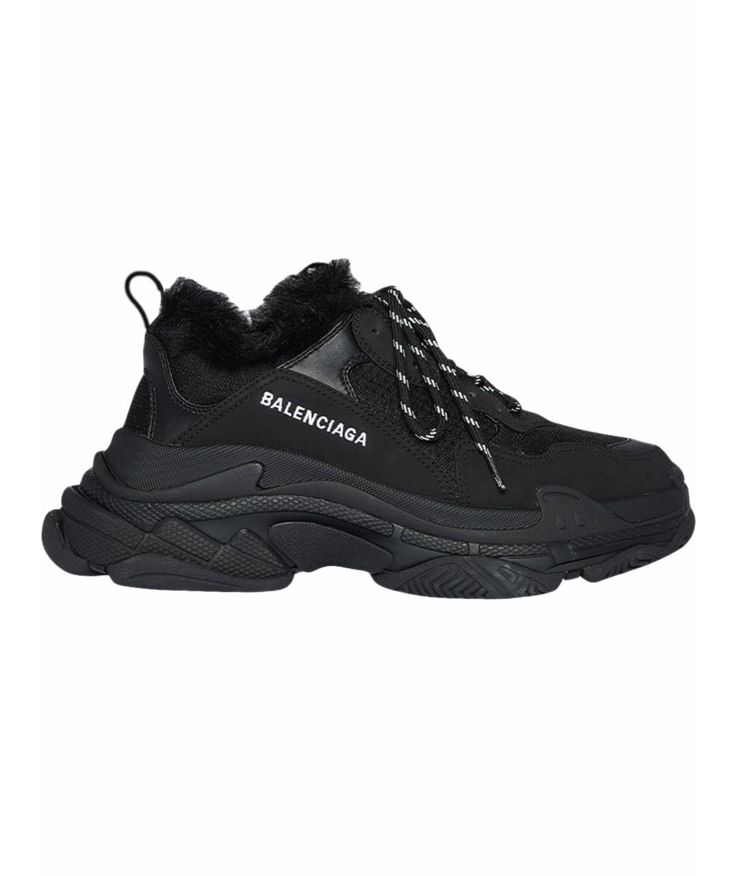 BALENCIAGA Черные кроссовки, фото 1